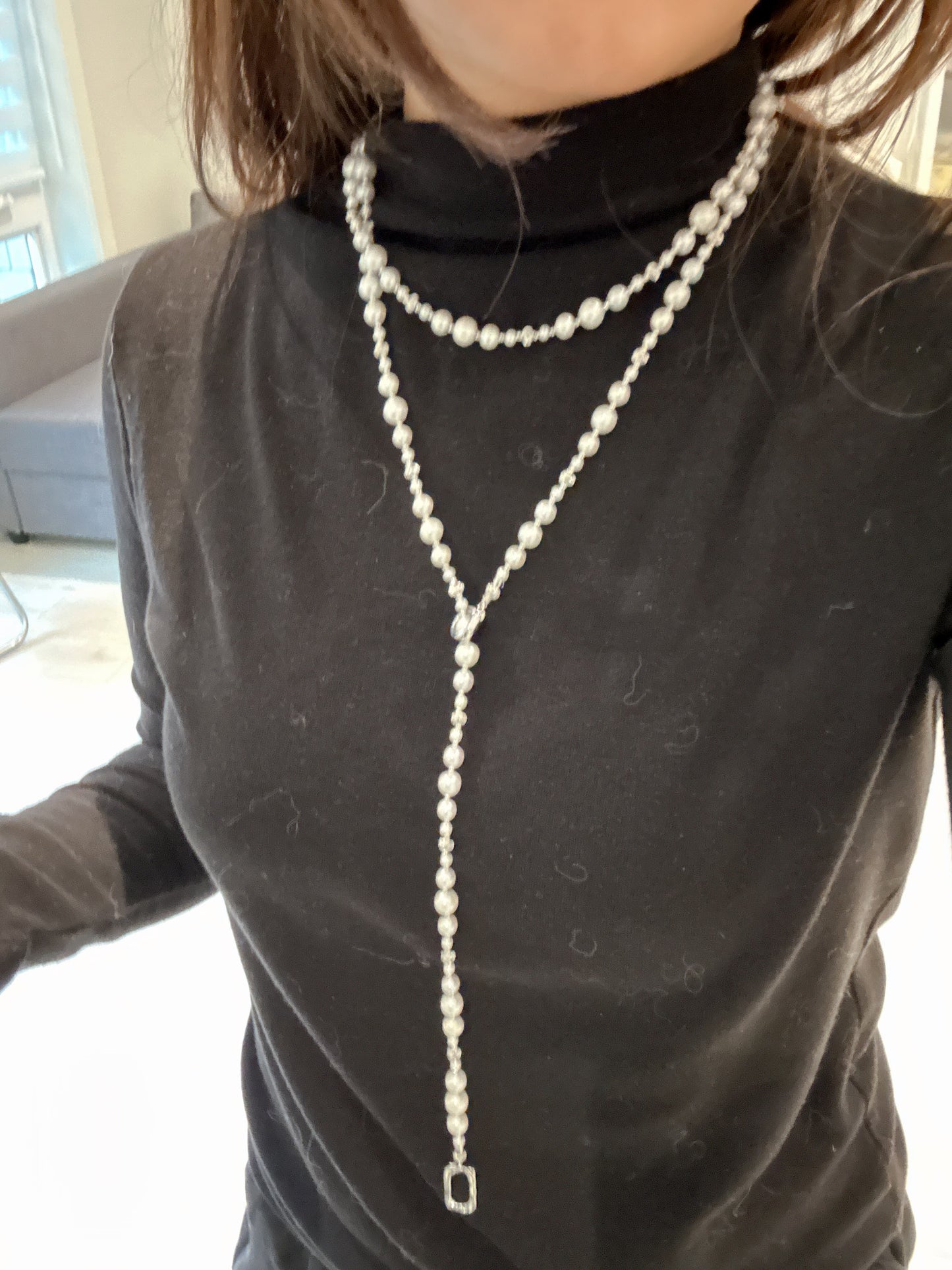 120cm Long Freshwater Pearl Necklace