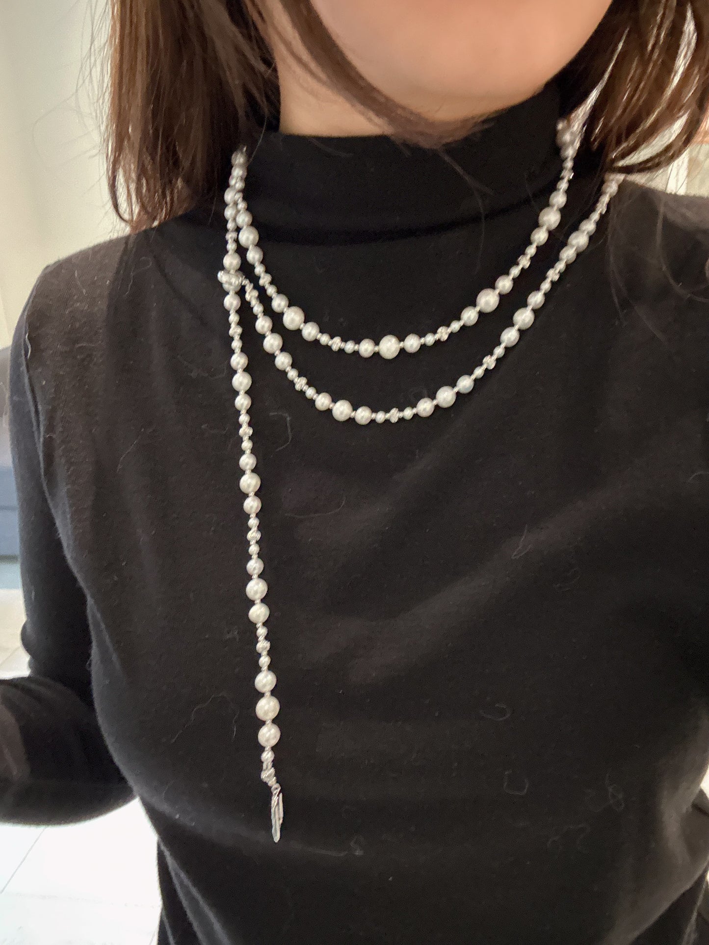 120cm Long Freshwater Pearl Necklace