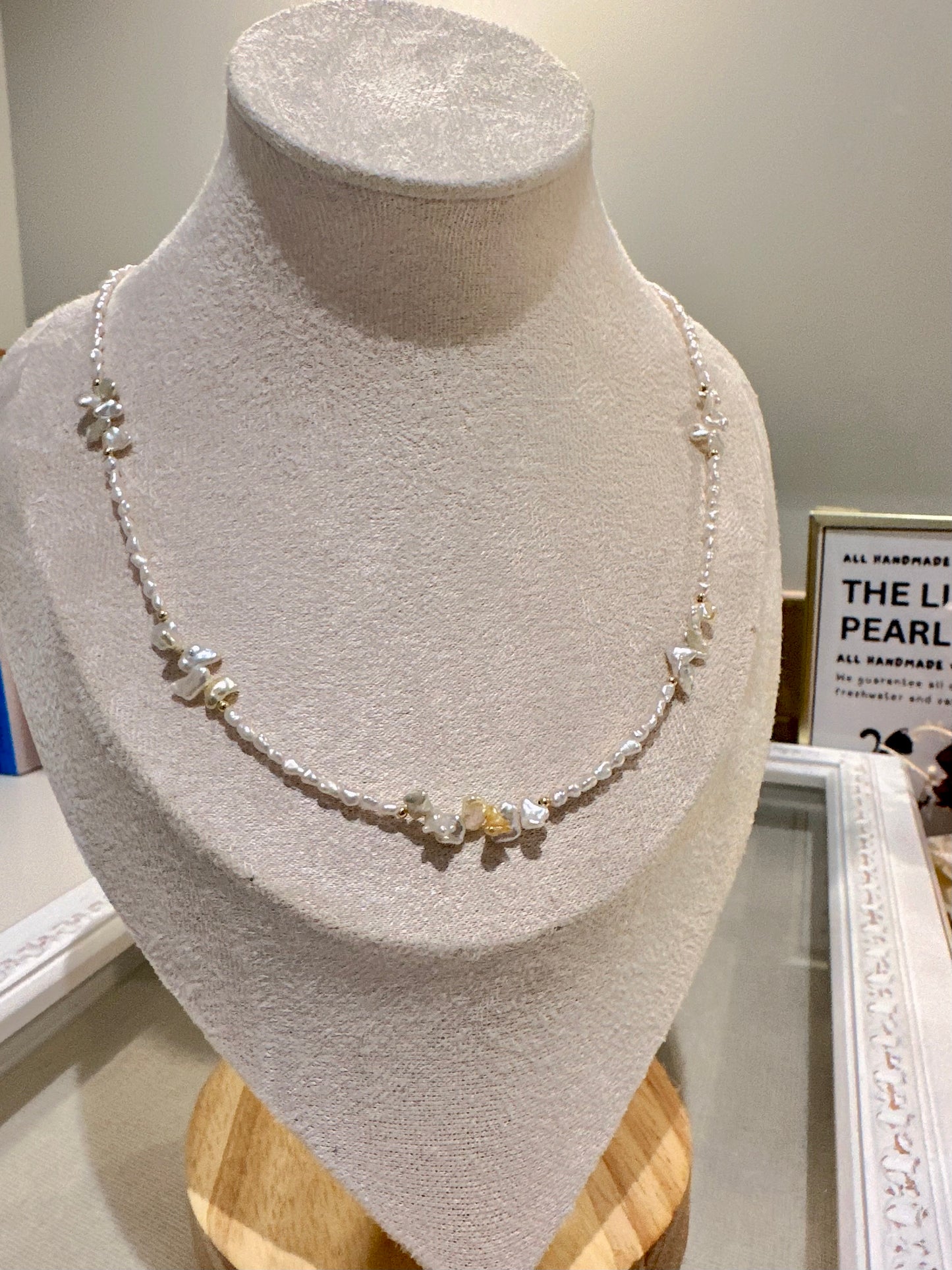 Sea Keshi Pearl Necklace