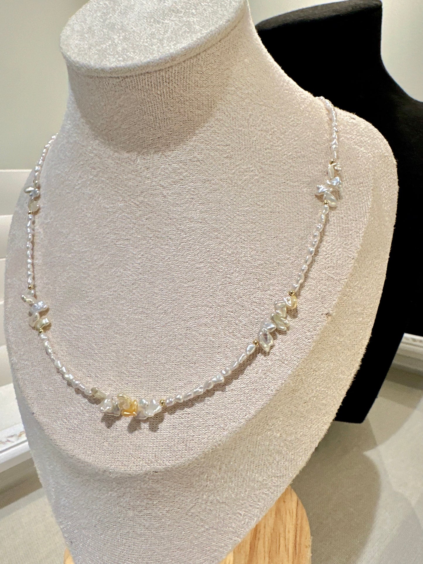 Sea Keshi Pearl Necklace