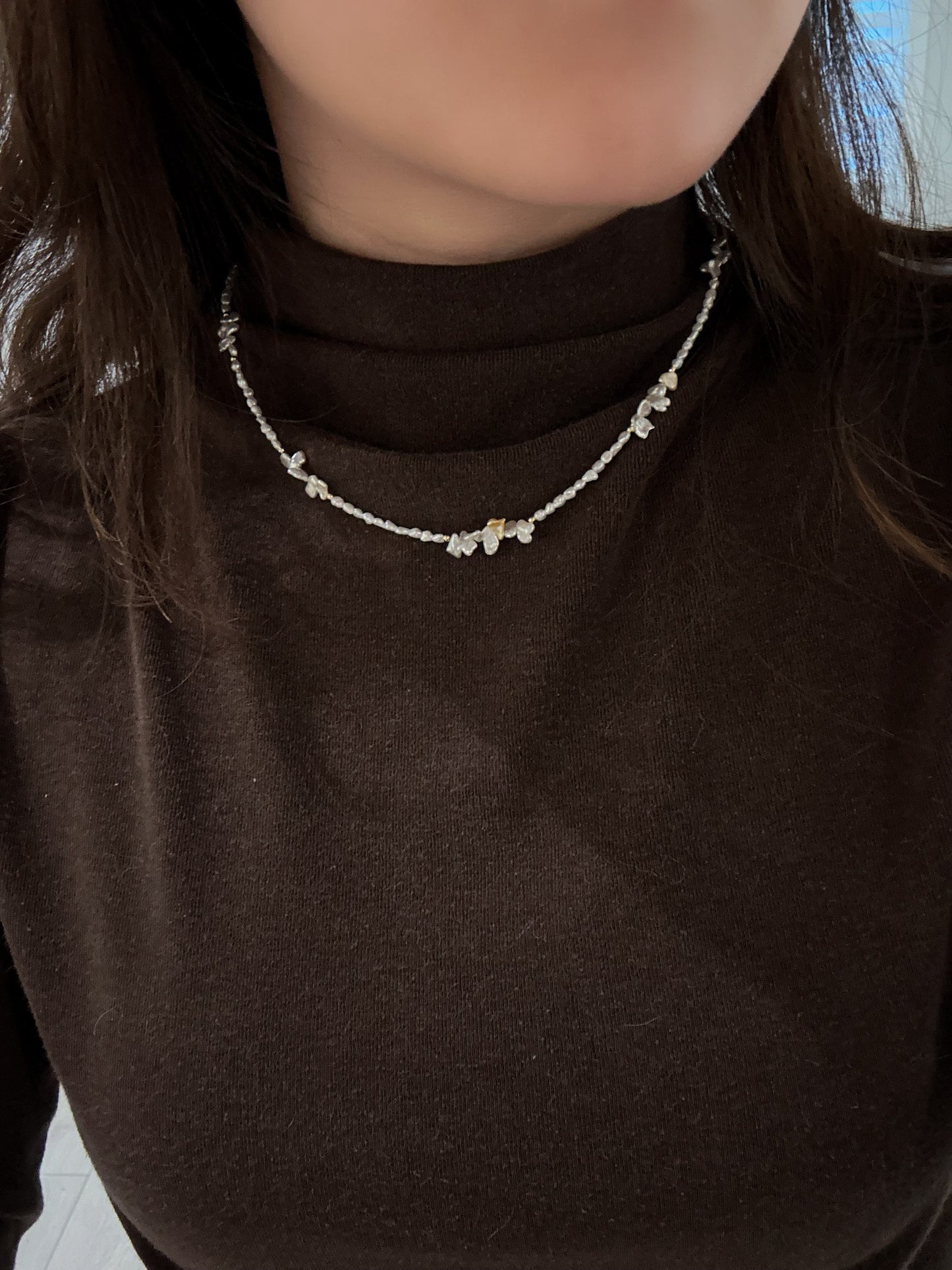 Sea Keshi Pearl Necklace