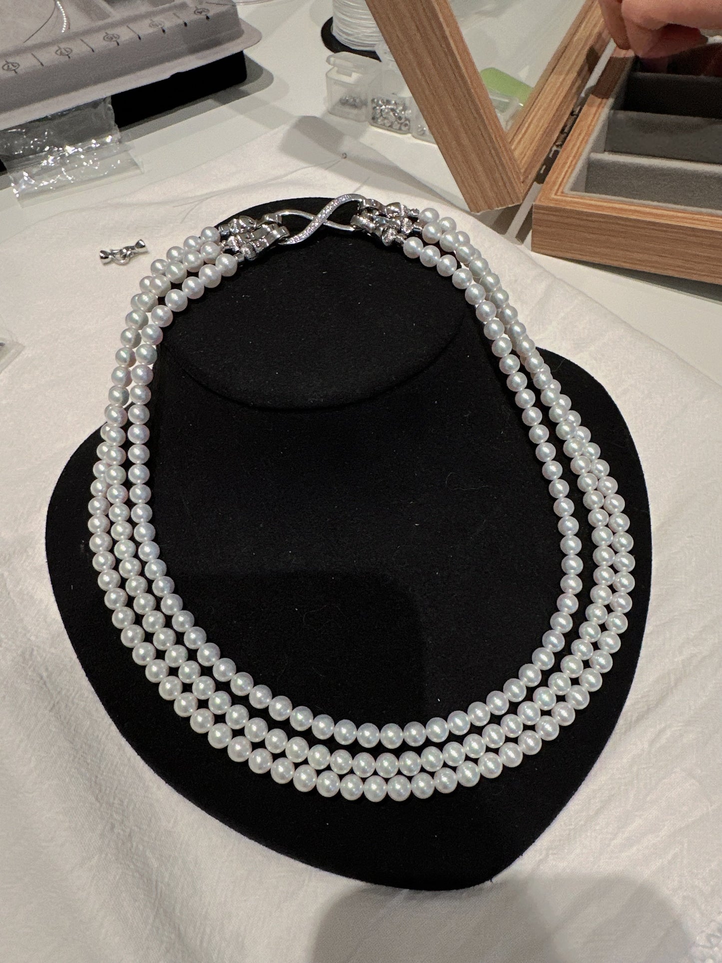 Multi Layer Freshwater Pearl Necklace
