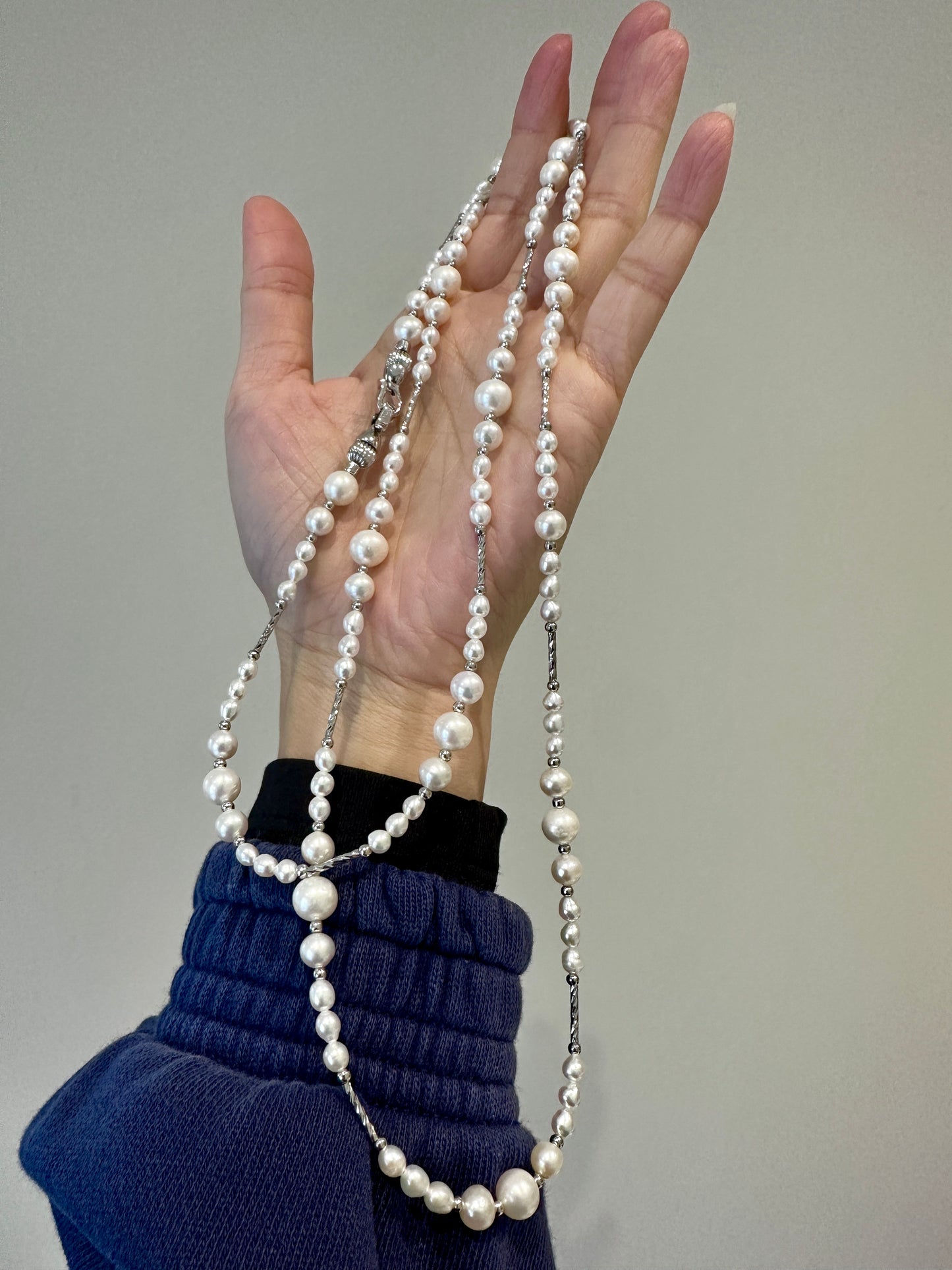 90cm Long Freshwater Pearl Necklace