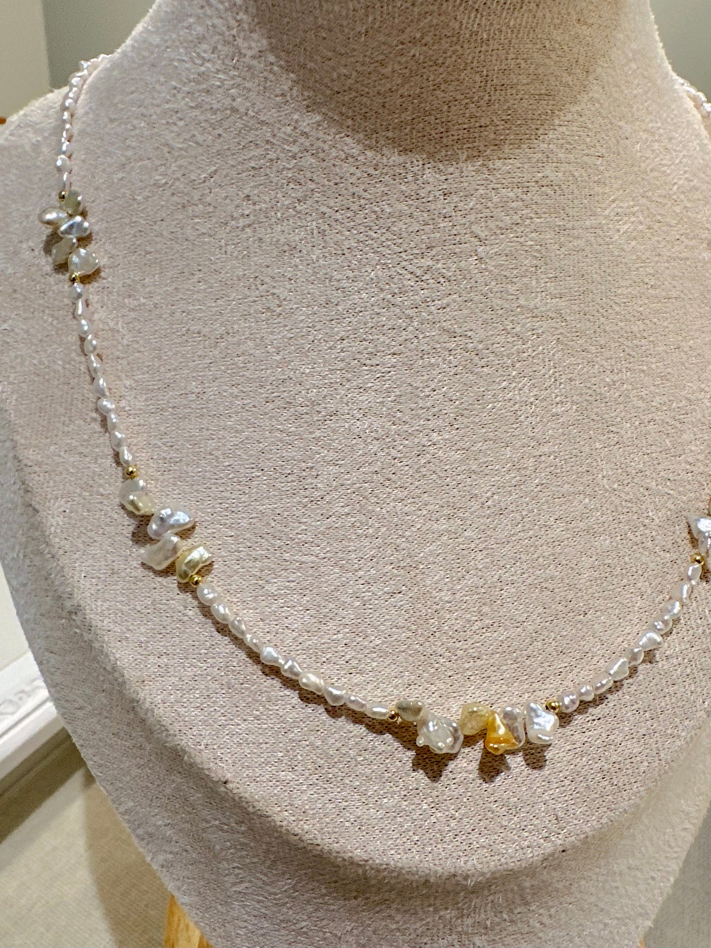 Sea Keshi Pearl Necklace