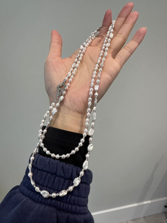 90cm Long Freshwater Pearl Necklace