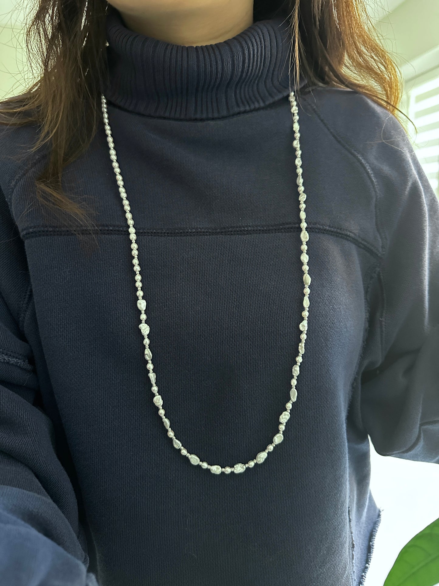 90cm Long Freshwater Pearl Necklace