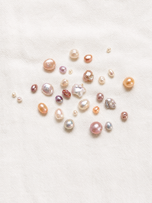 Mixed Baroque Pearl Bracelet DIY Kit