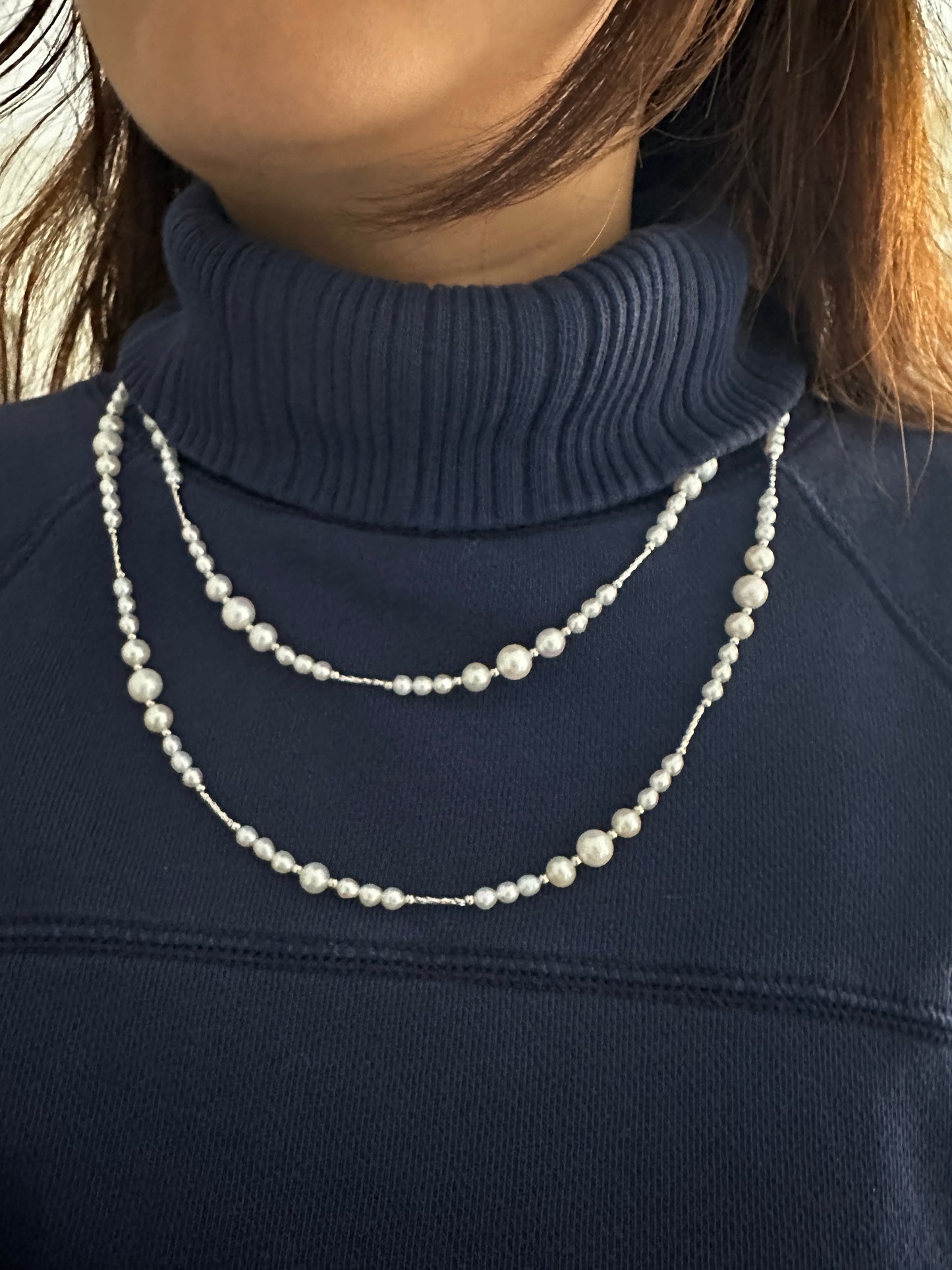 90cm Long Freshwater Pearl Necklace