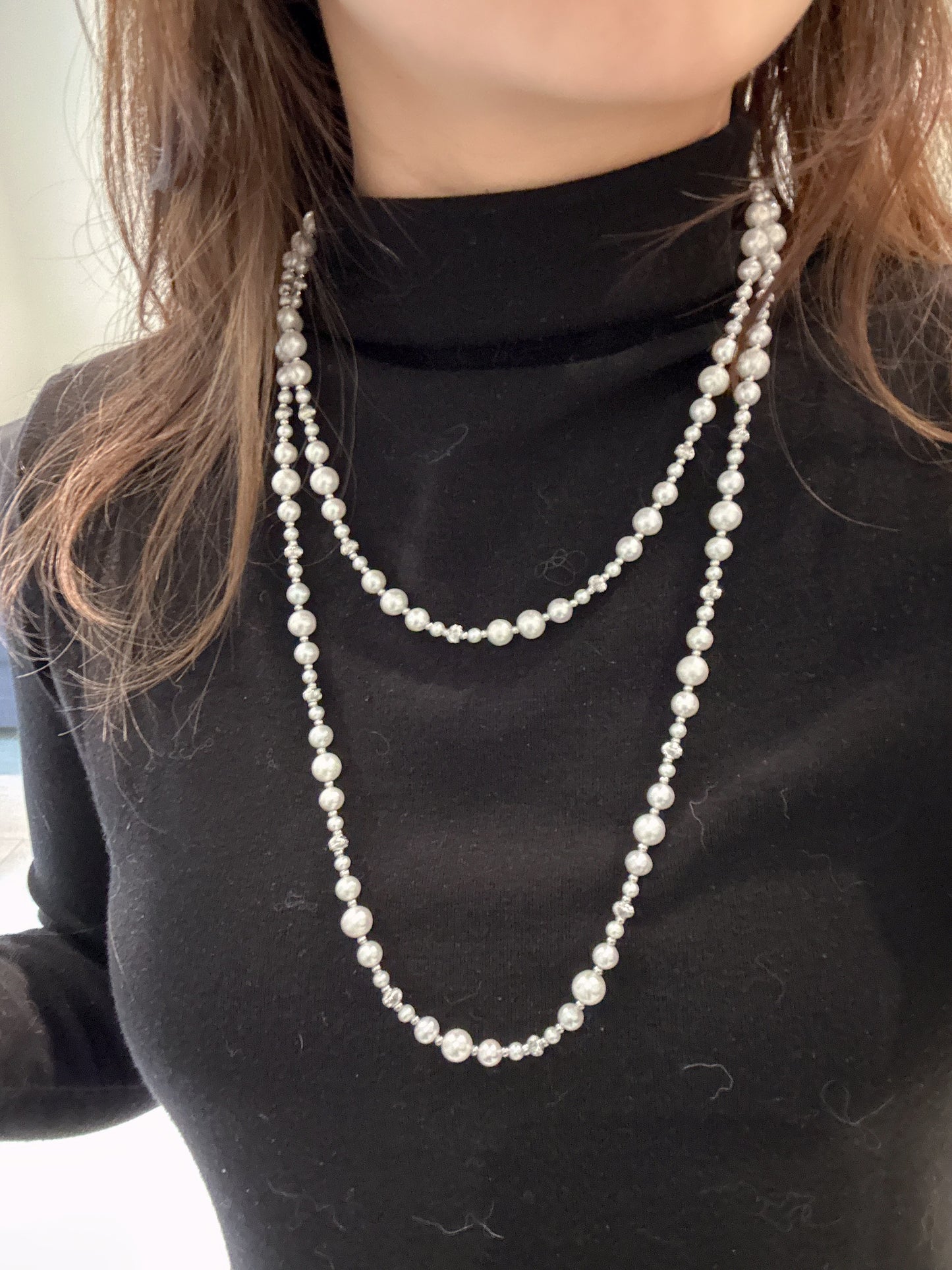 120cm Long Freshwater Pearl Necklace